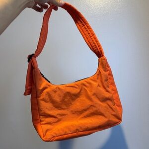 BAGGU Orange Mini Shoulder Bag